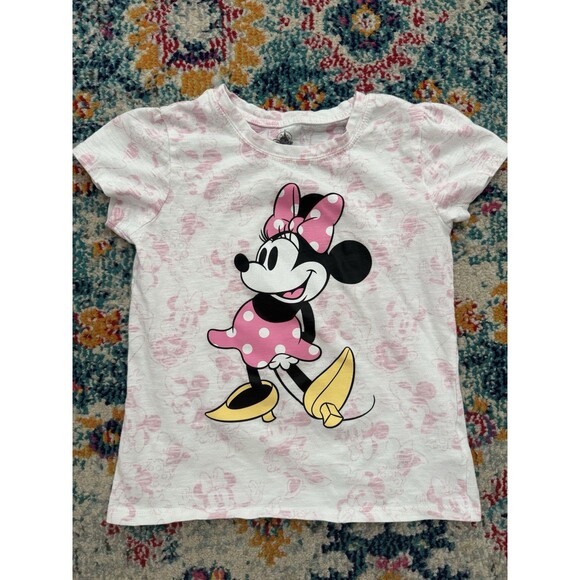 Disney Other - Disney World Pink Tie-Dye Minnie Mouse T-shirt Youth Medium 7/8